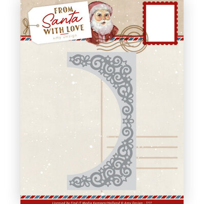 Dies - Amy Design  From Santa with love - Star Border