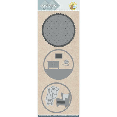 CDEBAS10006 Card Deco Essentials - Build a Scene Dies - Cat