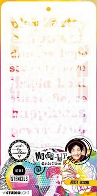 Studio Light Mask ABM Mixed-Up Collection nr.139 ABM-MUC-MASK139 110x213mm (09-22)