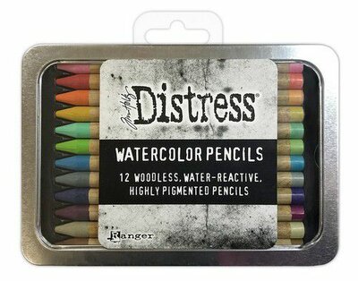 Ranger Tim Holtz Distress Watercolor Pencils 12 st Kit #2 TDH76315 Tim Holtz (09-22)