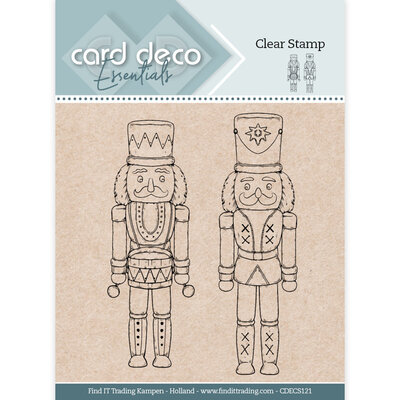 CDECS121 Card Deco Essentials Clear Stamps - Nutcracker