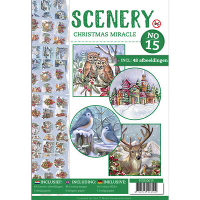Push Out book Scenery 15 - Christmas Miracle