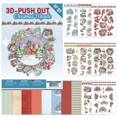 3D Push Out book 37 - Christmas Miracle