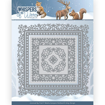 ADD10288 Dies - Amy Design – Whispers of Winter - Winter Square