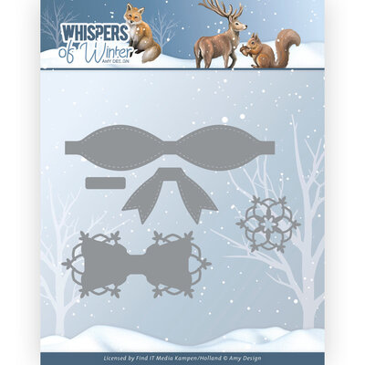 ADD10292 Dies - Amy Design  Whispers of Winter - Winter Bows