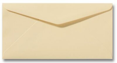 Enveloppen slimline (110x220mm) 20 stuks Creme 120grs