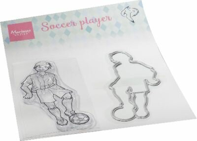 Marianne Design Clear Stamps hetty's Voetballer HT1662