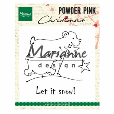 Marianne D Clear stamp Polar Bears PP2808 13x10cm