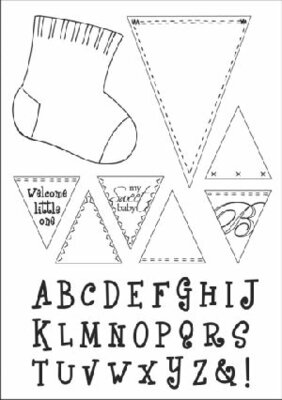 Clear Stamp Eline`s Babies - Marianne Design - EC0108