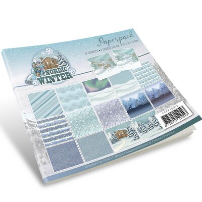 YCPP10052 Paperpack - Yvonne Creations - Funky Nanna  Nordic Winter