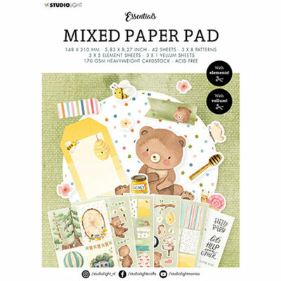 Studio Light Mixed Paper Pad Essentials nr.11 SL-ES-MPP11