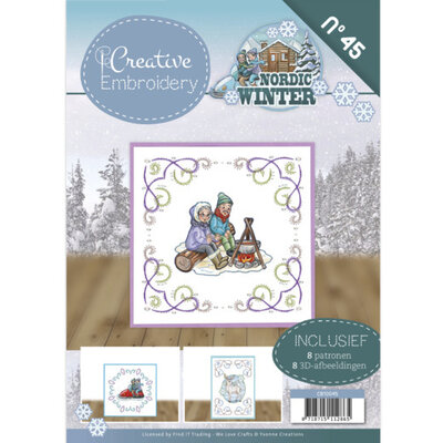 CB10045 Creative Embroidery 45 - Yvonne Creations - Nordic Winter