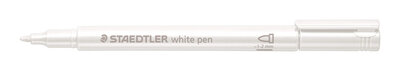 Staedtler - Metallic pen wit