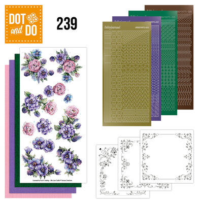 Dot and Do 239 - Yvonne Creations - Very Purple