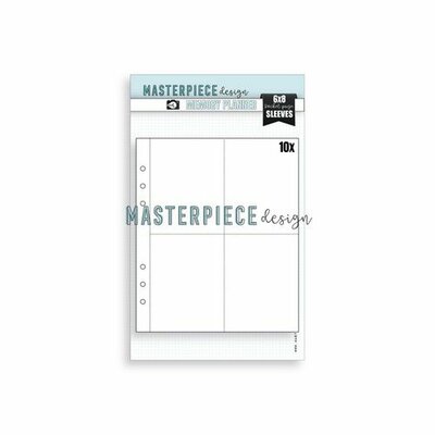 Masterpiece Memory P-Pocket Page sleeves-6x8 design B 10st MP202059 (02-23)