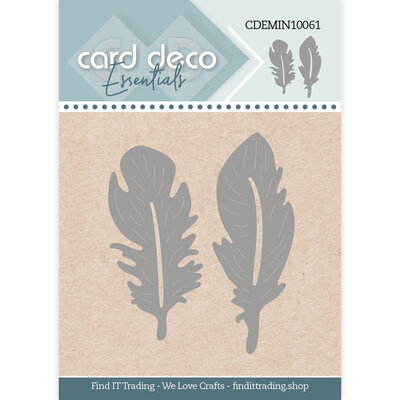 CDEMIN10061 Card Deco Essentials - Mini Dies - 61 - Feathers