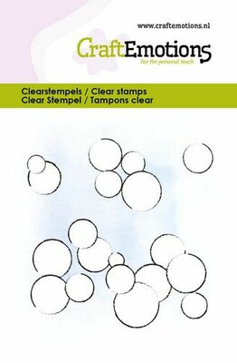 CraftEmotions clearstamps 6x7cm - Luchtbellen (03-23)