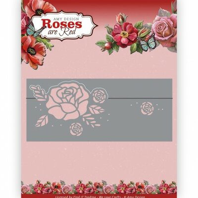 ADD10300 Dies - Amy Design - Roses Are Red - Fun Folded Rose
