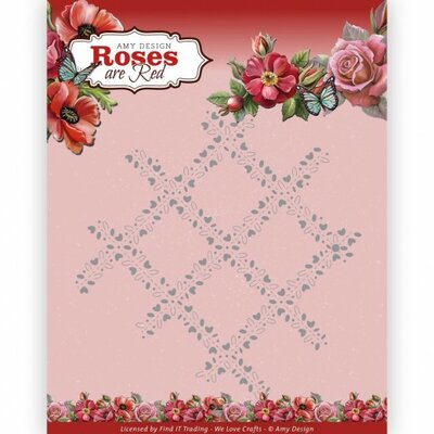 ADD10299 Dies - Amy Design - Roses Are Red - Rose Trellis