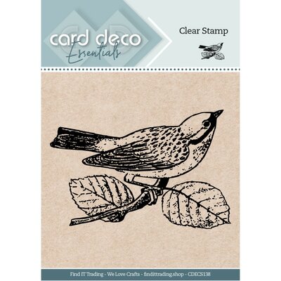 CDECS138 Bird - Clear Stamp - Card Deco Essentials
