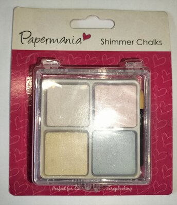 PMA 7621004 Docrafts Papermania Shimmer Chalks Pearls