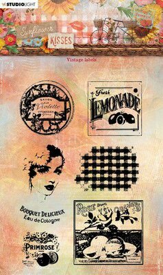 Studio Light Clear Stamp Sunflower Kisses nr.440 SL-SK-STAMP440 90x134mm (04-23)