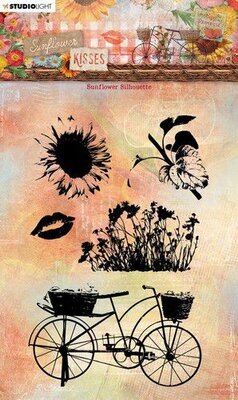 Studio Light Clear Stamp Sunflower Kisses nr.439 SL-SK-STAMP439 89x135mm (04-23)