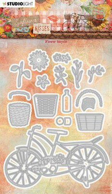 Studio Light Cutting dies Sunflower Kisses nr.526 SL-SK-CD526 101x133mm (04-23)