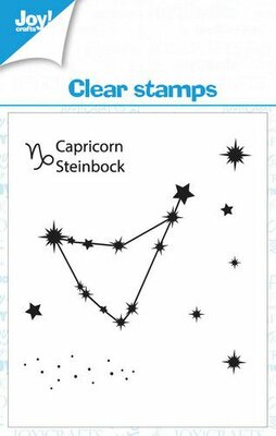 Joy! Crafts Clearstamp 7x7 cm  - Capricorn - Steenbok KreativDsein Design (04-23)