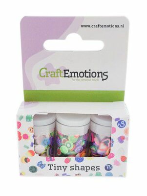 CraftEmotions Tiny Shapes - 3 tubes - various shapes 1 (04-23)