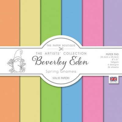 PB1803 The Paper Boutique Spring Gnomes Colour Card Collection