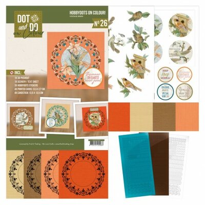 Dot and Do on Colour 26 - Jeanine's Art - Vintage Birds