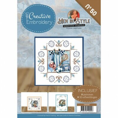 CB10050 Creative Embroidery 50 - Yvonne Creations - Men in Style