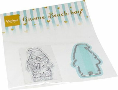 Marianne D Clear Stamps & dies Gnome strand jongen CS1133 31 x 62 mm (06-23)