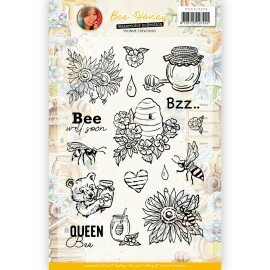 YCCS10074 Clear Stamps - Yvonne Creations - Bee Honey