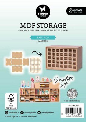 Studio Light MDF Storage Essentials Tools nr.17 SL-ES-MDF17 220x130mm (07-23)