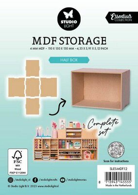 Studio Light MDF Storage Essentials Tools nr.12 SL-ES-MDF12 110x130mm (07-23)