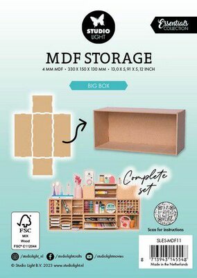 Studio Light MDF Storage Essentials Tools nr.11 SL-ES-MDF11 330x130mm (07-23)