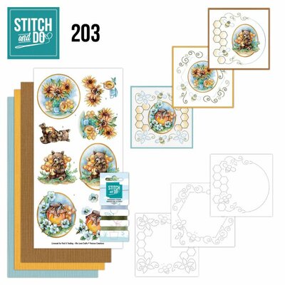 STDO203 Stitch and Do 203 - Yvonne Creations - Bee Honey