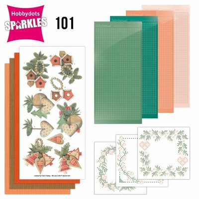SPDO101 Sparkles Set 101 - Jeanine's Art - Christmas Ornaments