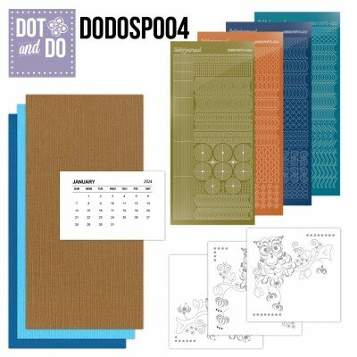 DODOSP004 Dot and Do Special Calander set 4 - Owls