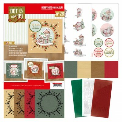 DODOOC10028 Dot and Do on Colour 28 - Yvonne Creations - Christmas Scenery