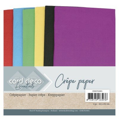 CDECP10001 Card Deco Essentials - Crepepapier