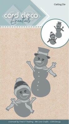CDECD0135 Card Deco Essentials Cutting Die - Snowmen