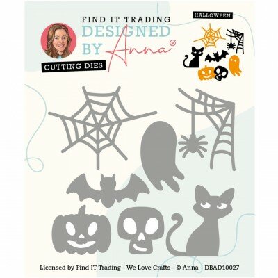 DBAD10027 Designed by Anna - Mix and Match Cutting Dies - Halloween