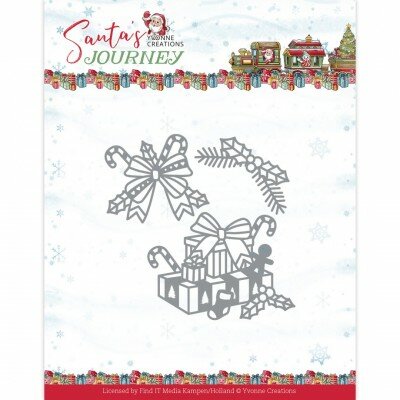 YCD10333 Dies - Yvonne Creations Santa's Journey - Santa's Presents