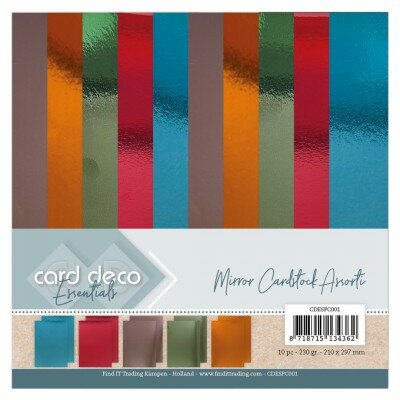 CDESPC001 Card Deco Essentials - Mirror Cardstock A4 240grs