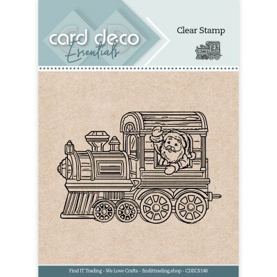 CDECS148 Card Deco Essential - Clear Stamp - Train