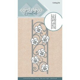 CDECD0138 Card Deco Essentials Cutting Die - Pansies Border