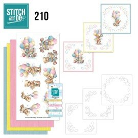 STDO210 Stitch and Do 210 - Yvonne Creations - Baby Bear